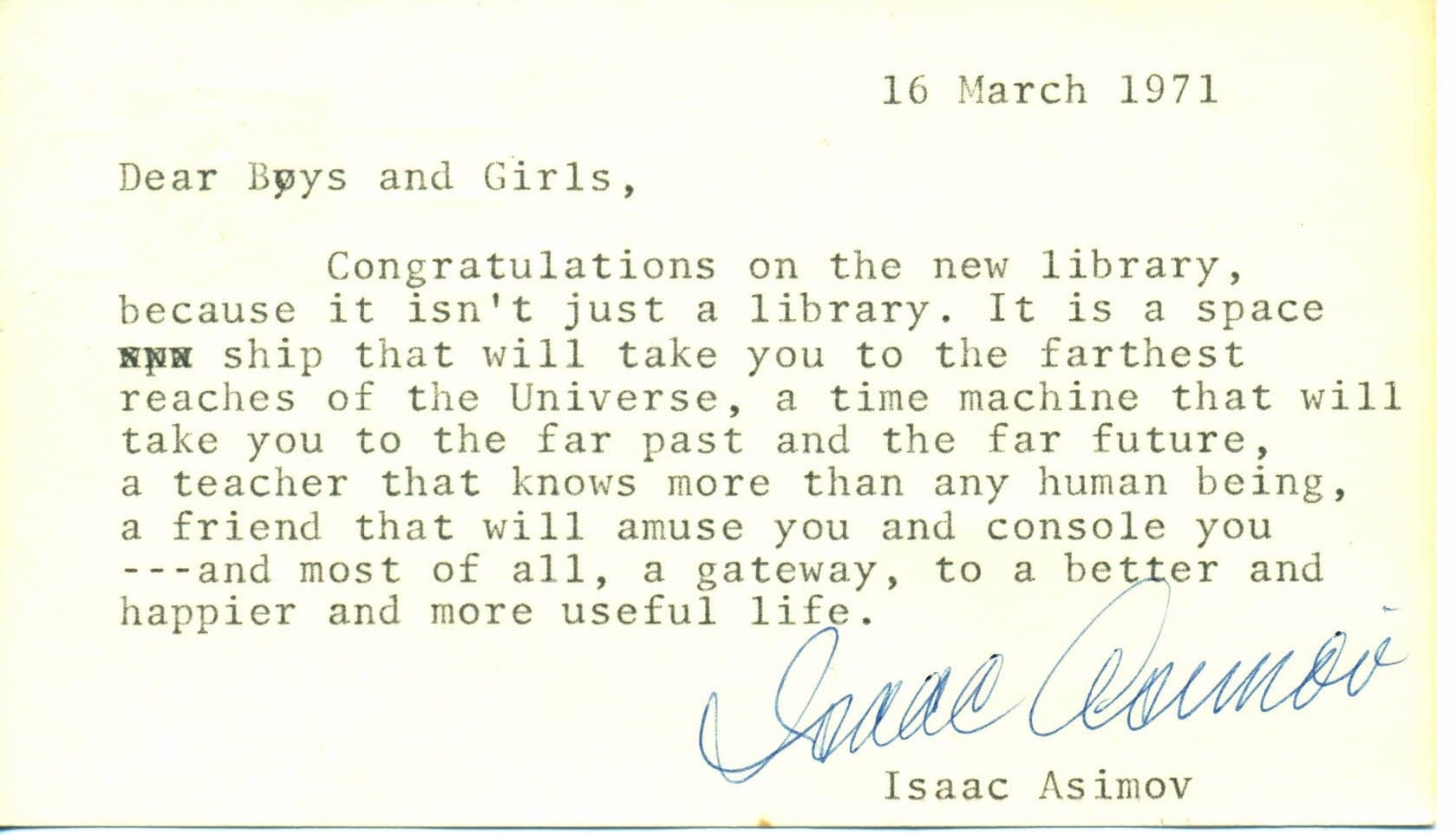 censoring libraries is harmful- Asimov