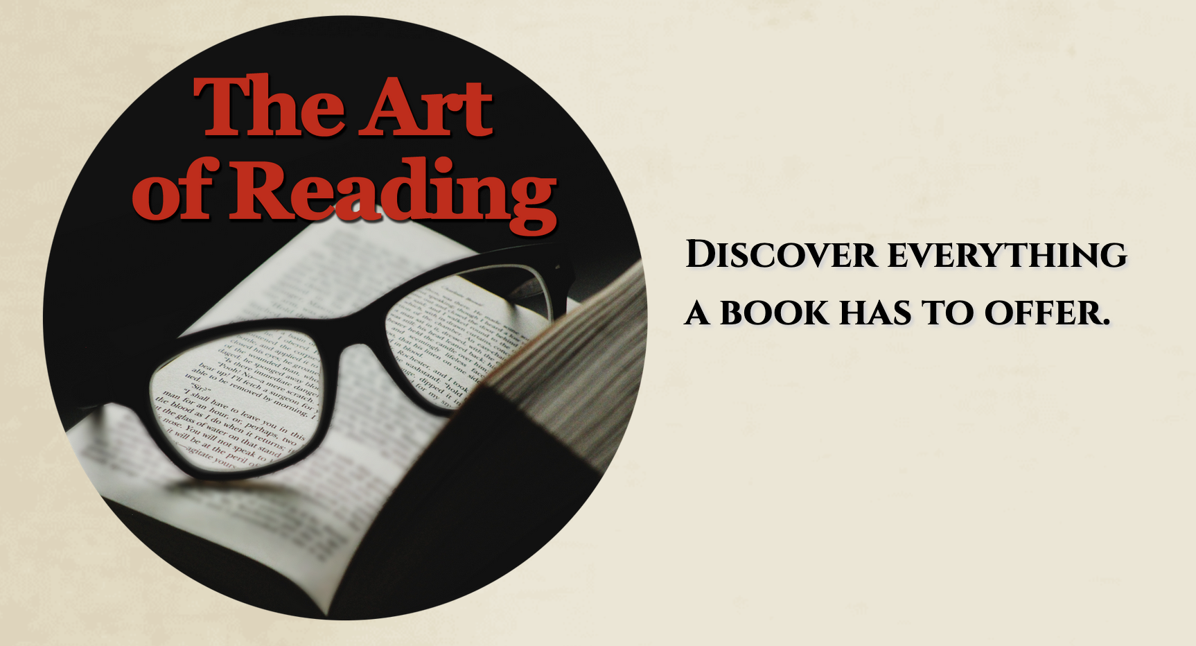 the art of reading with text