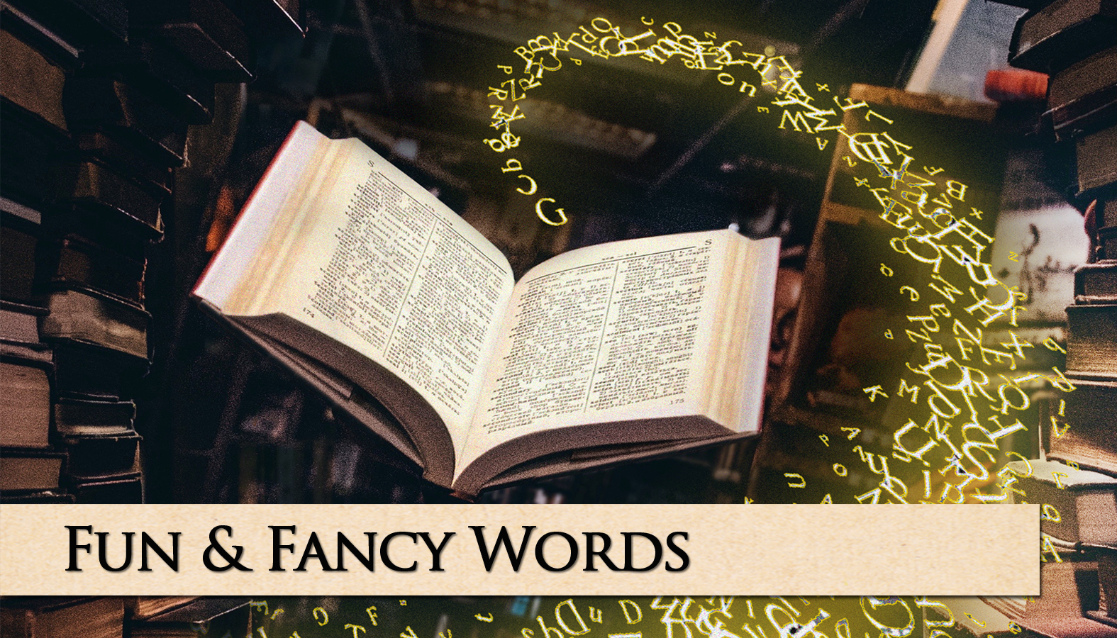 magical book-fun & fancy words