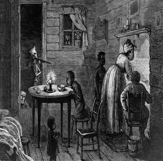 visit of the ku klux klan exodusters