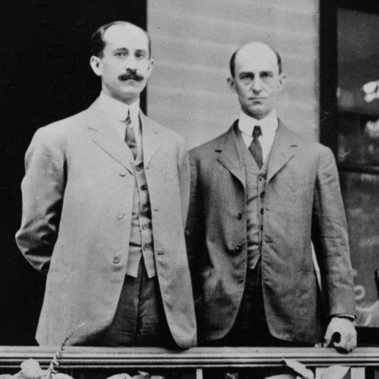 The Wright Brothers flying by the seat of your pants